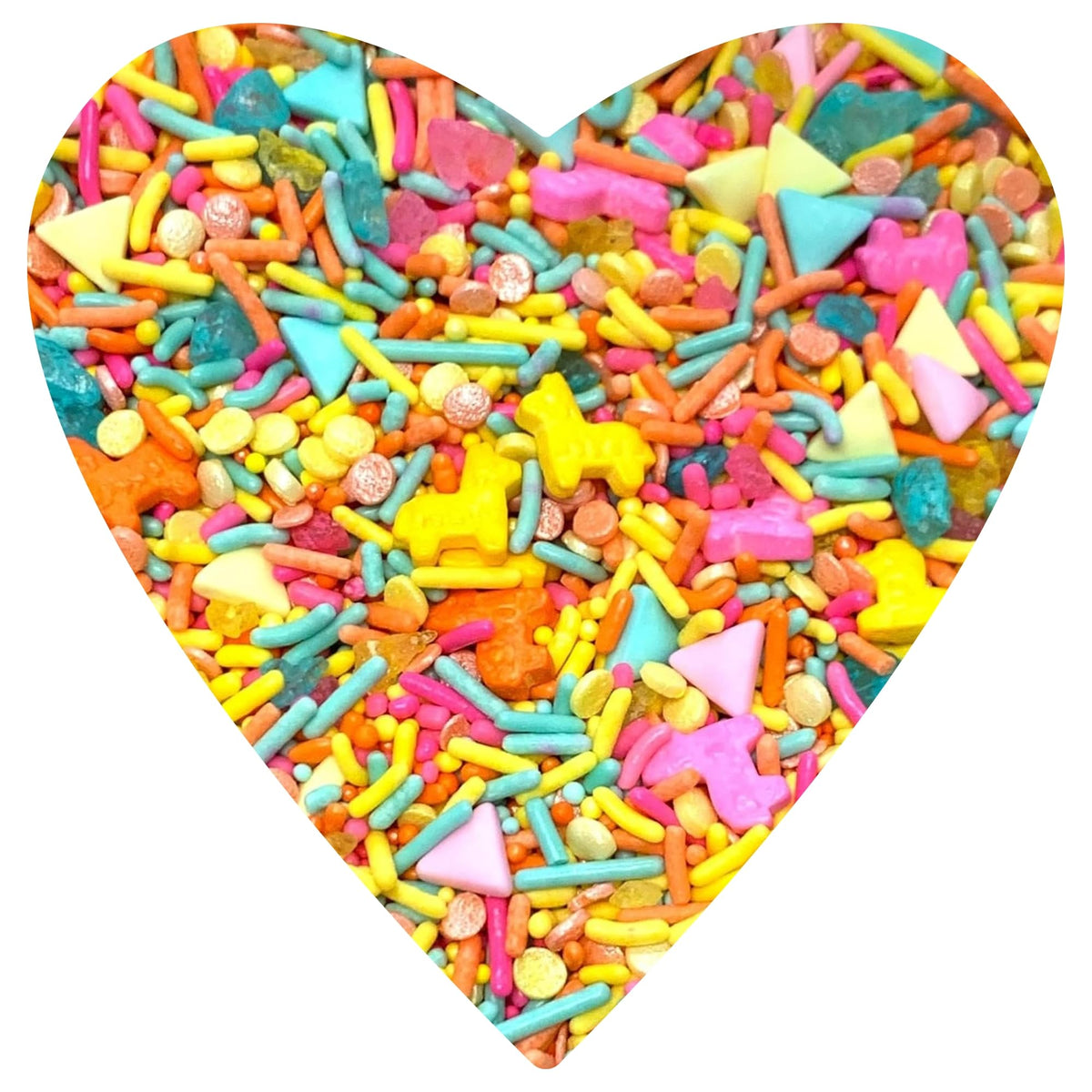 Cool Mom Sprinkles Pinata Sprinkles (4 Oz.) - Llama Themed Birthday Sprinkles For Decorating Cakes Cupcakes Cookies & Desserts - Mixed In The Usa/Gluten-Free