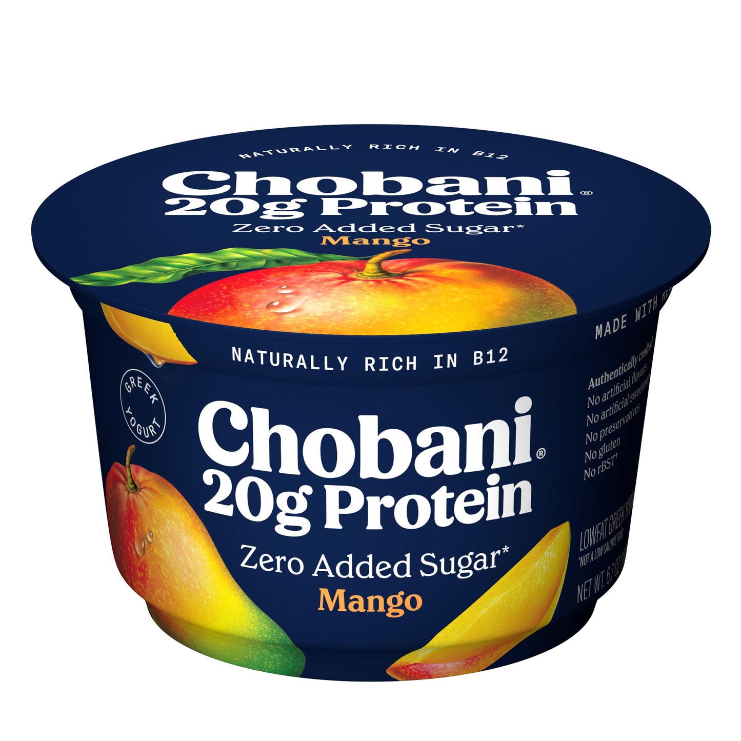 Chobani 20g Protein Lowfat Greek Yogurt Mango 6.7oz