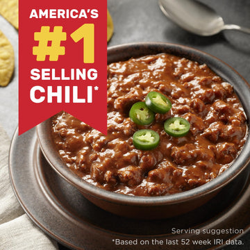 Hormel Chili Turkey No Beans, 15 Ounce Pack of 12, Model 13458