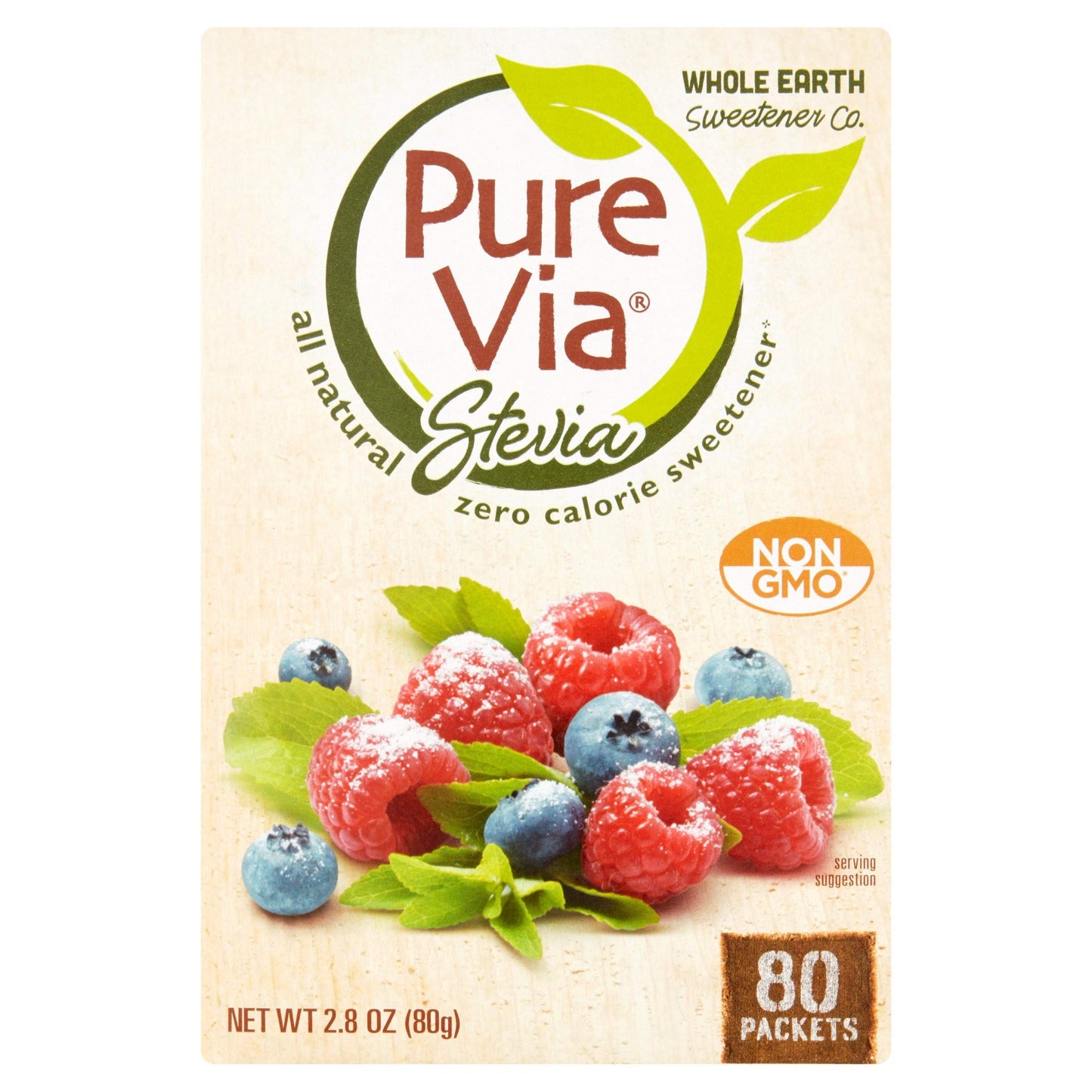 Sweetener Zero Calorie 80 ct -Pack of 12