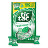 Tic Tac Freshmints Bulk Bag with 100 Mini Packs (4 Mints each) Share-Size On-the-Go Mints 6.7 oz