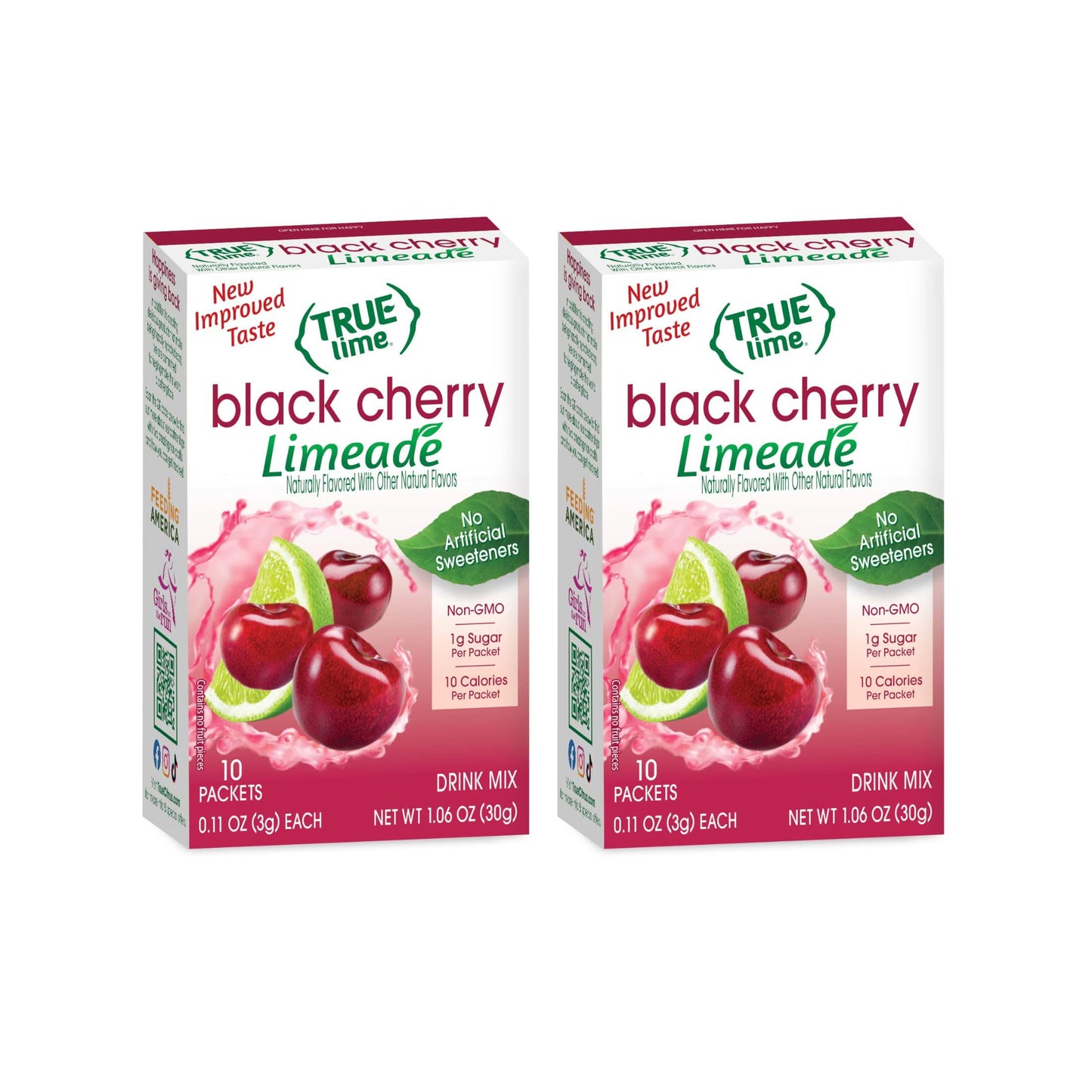 True Lime Black Cherry, 10 count - 2 pack