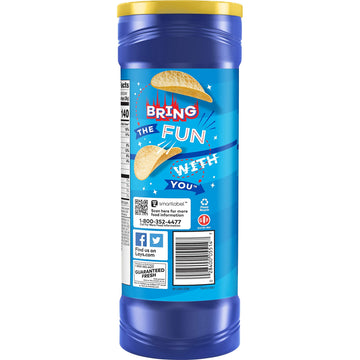 Lays Stax Potato Crisps, Salt & Vinegar, 5.5 Ounce