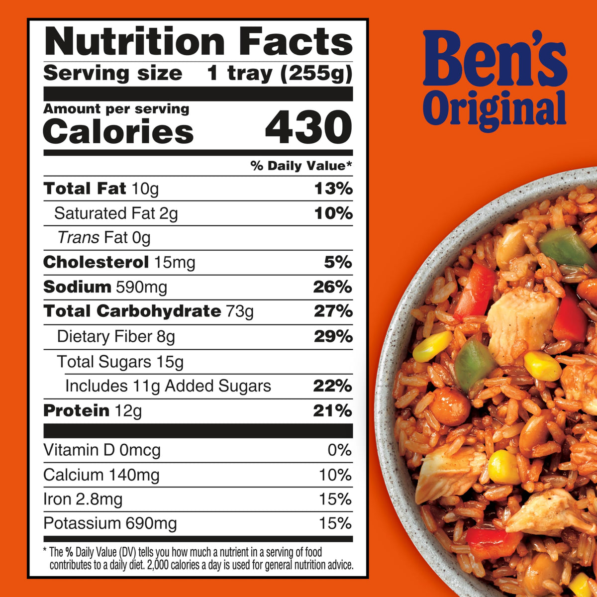 BENS ORIGINAL Street Food Honey BBQ Flavored Rice with Chicken, Prepared Entr e, Microwavable Heat-&-Eat Bowl in 90 Seconds, 9