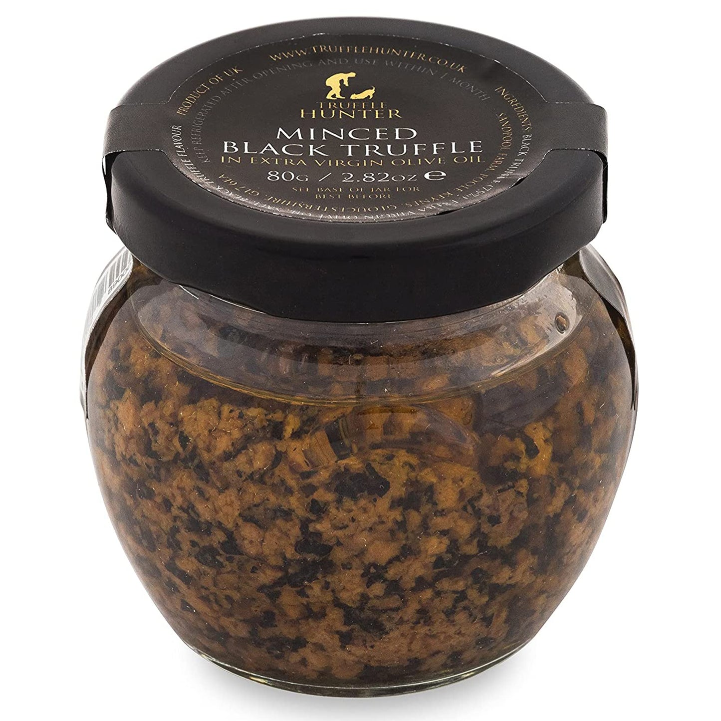 Trufflehunter - Minced Black Truffle In Extra Virflavor Blend Olive Oil - 2.82 Oz