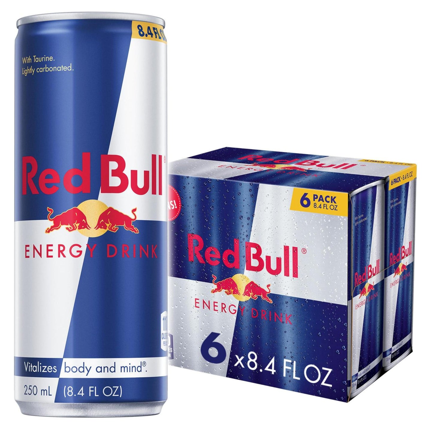 Red Bull Energy Drink 8.4 Fl Oz 6 Cans
