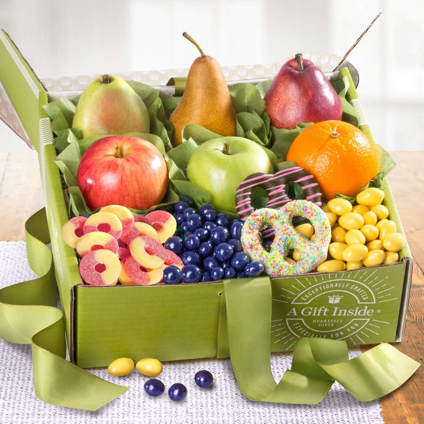Golden State Fruit Springtime Festival And Chocolate Gift Box, 64 Ounce