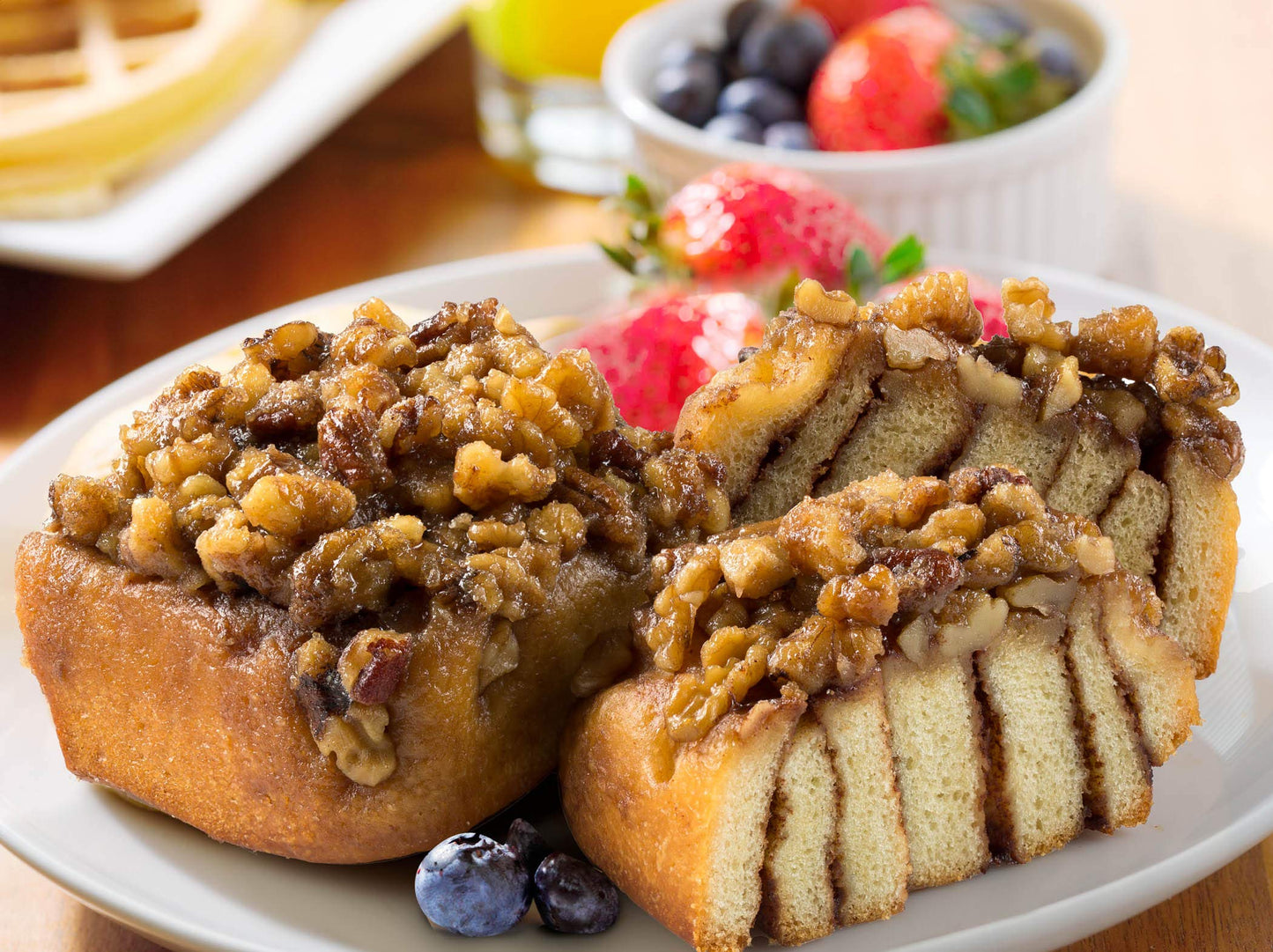 Sticky Buns (14 Pack) (With Nuts) - Rich Cinnamon Flavor