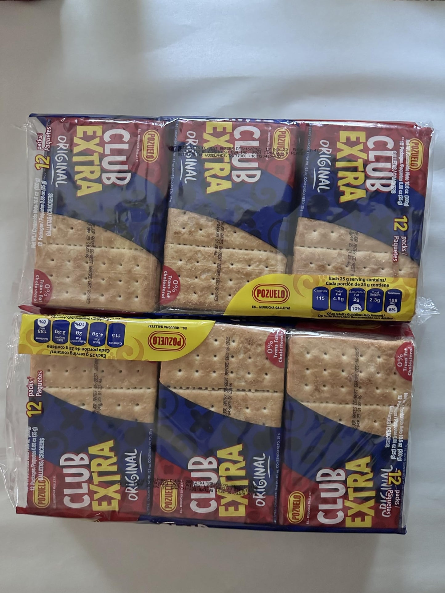 Club Extra Original Crackers- 2 Pack