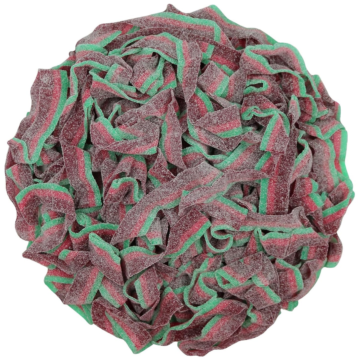 Variety Color Sour Gummy Belts (Watermelon, 3 Lb)