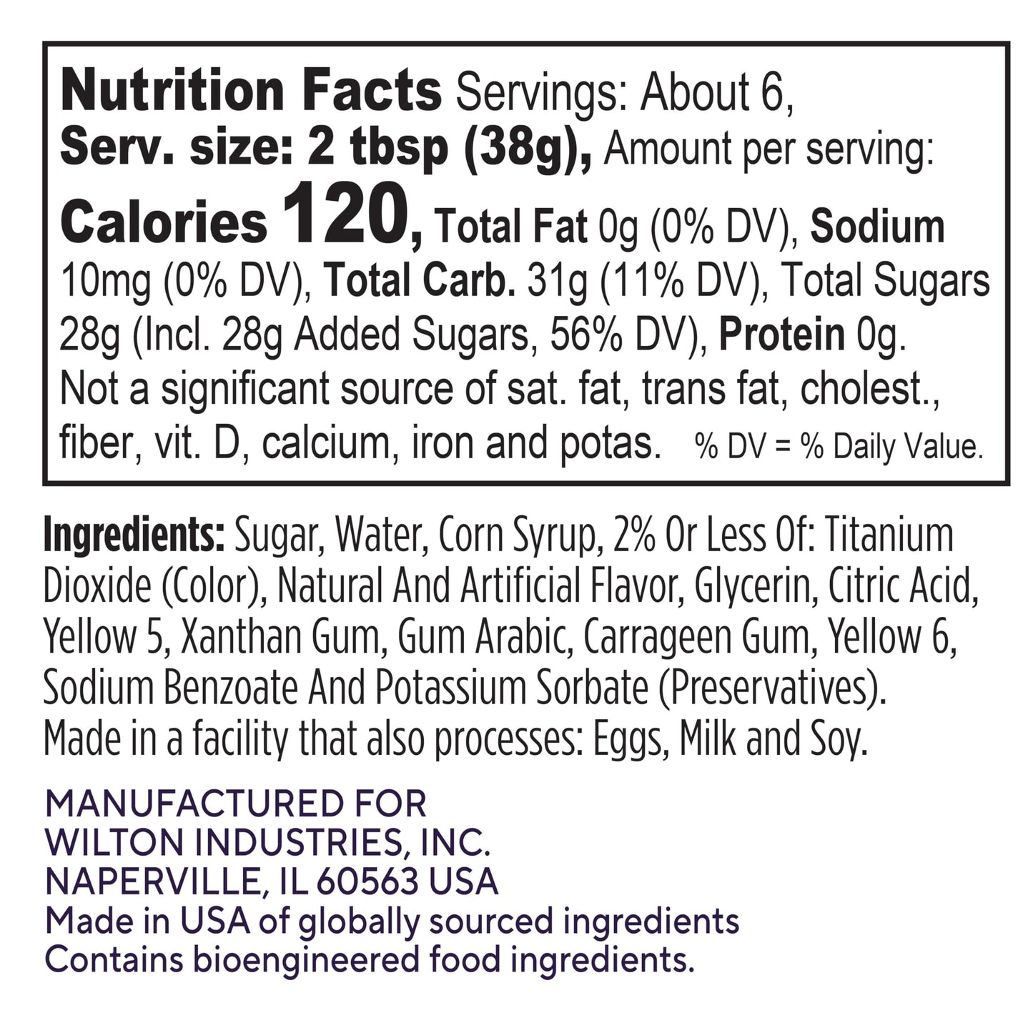 Wilton Cookie Icing - Ready-to-Use Decorating Icing, 9 Ounce, Yellow, Model 704-0148