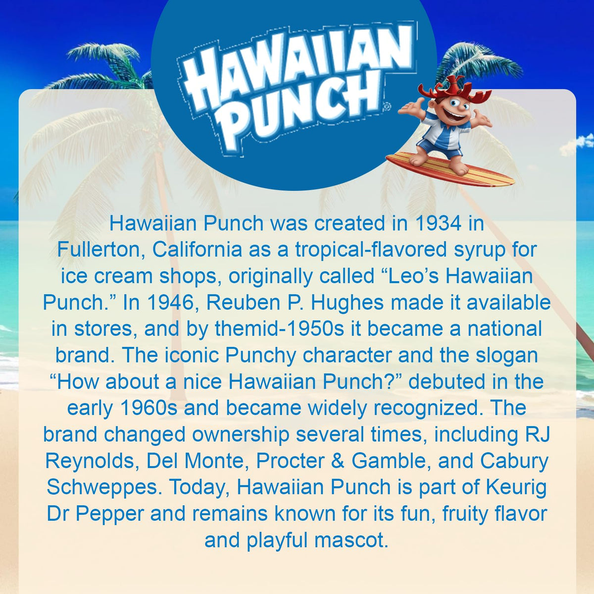 Adams & Brooks, Inc. Hawaiian Punch Chews Fruity Chewy Individually Wrapped, Bulk Candy Chews (3 Pound) (Assorted Flavors)
