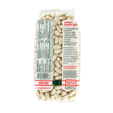 Camellia Brand Dried Cannellini Beans, 1 Pound (Pack Of 2)