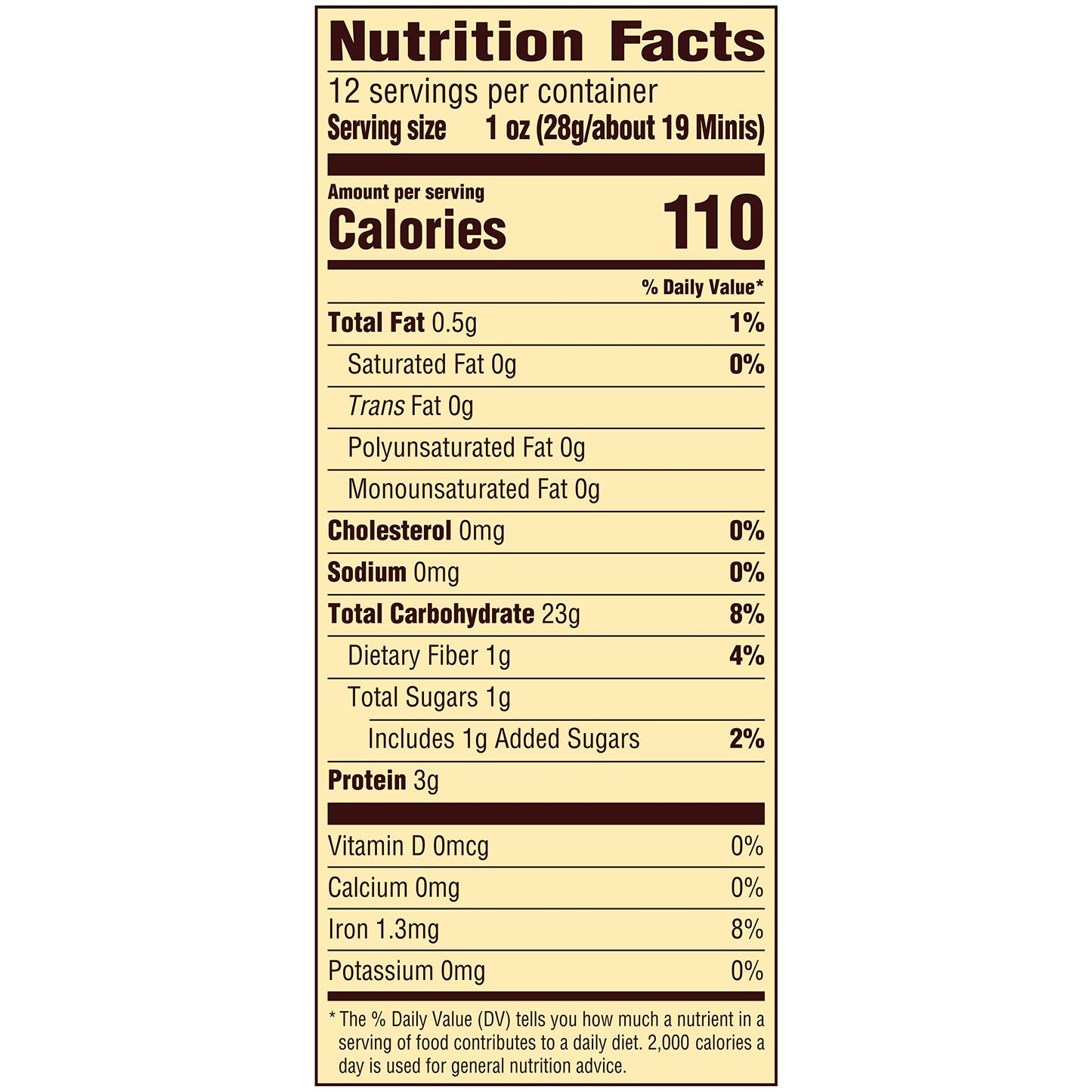 Snyder's of Hanover Mini Pretzels, Unsalted Pretzels, 12 Oz (Pack of 4)