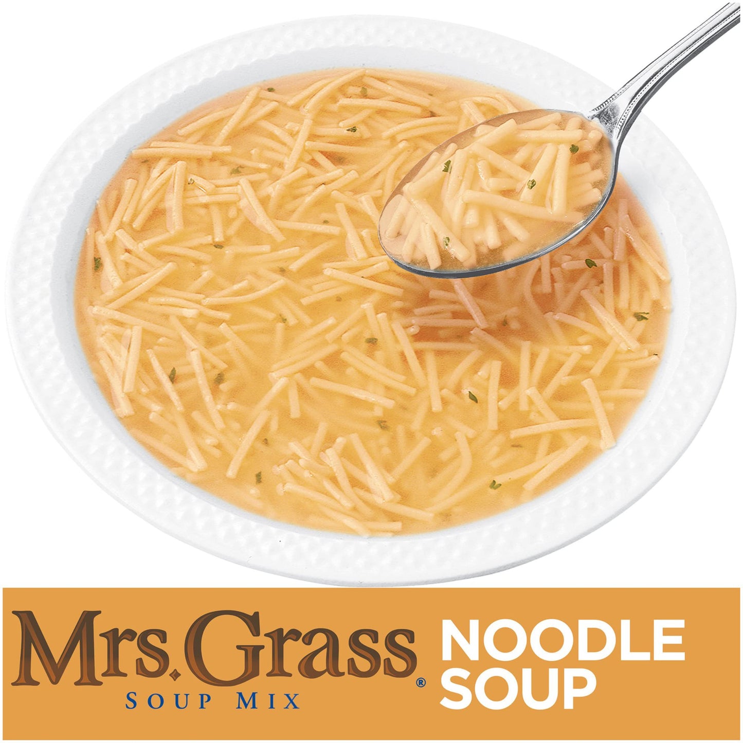 Mrs. Grass Chicken Noodle Soup Mix, 4.2 Oz, 2 Pack, Noodle, Convenient Meal Option
