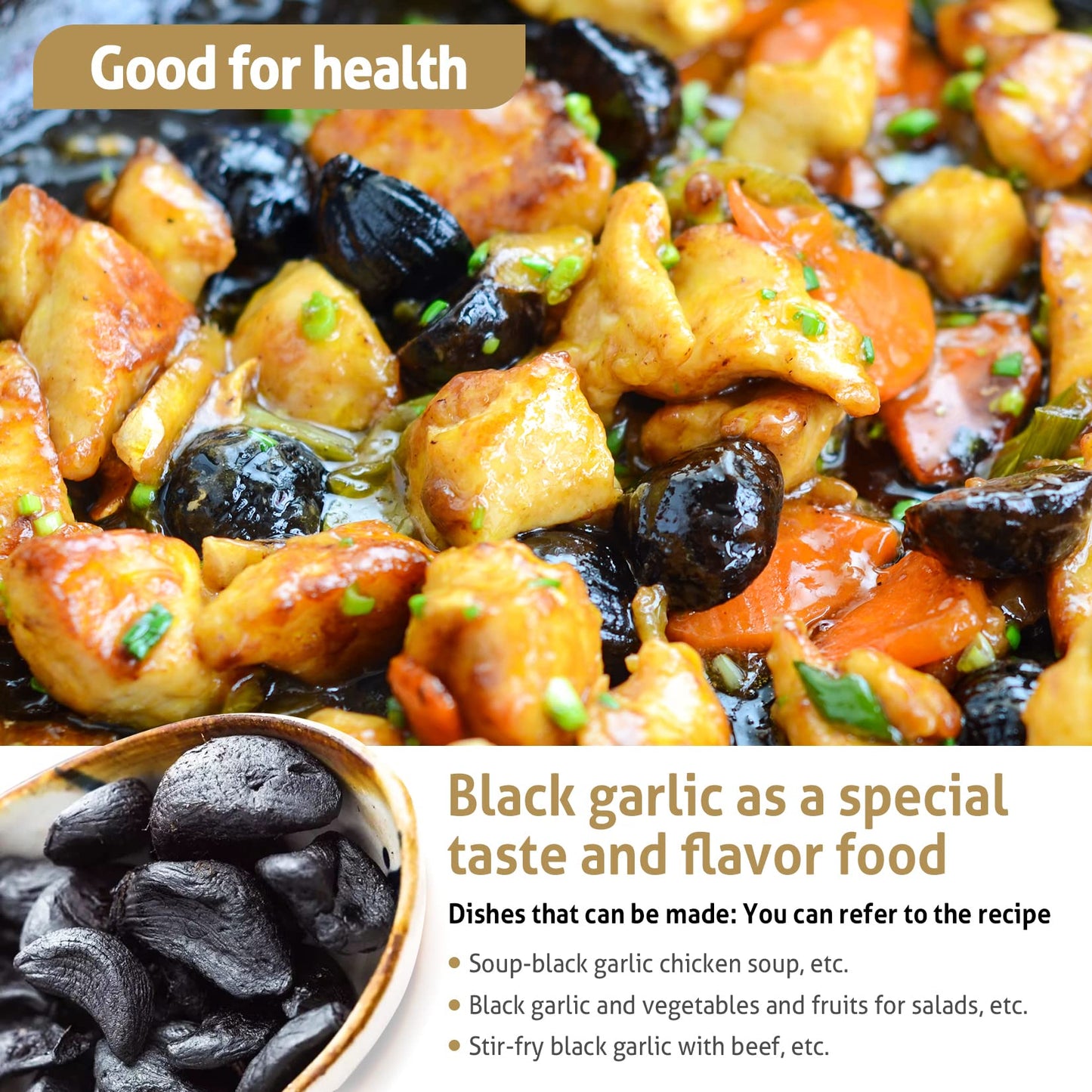 Black Garlic 170g Whole Black Garlic Aged for Full 90 Days Black Garlic Jar 0.37 Pounds