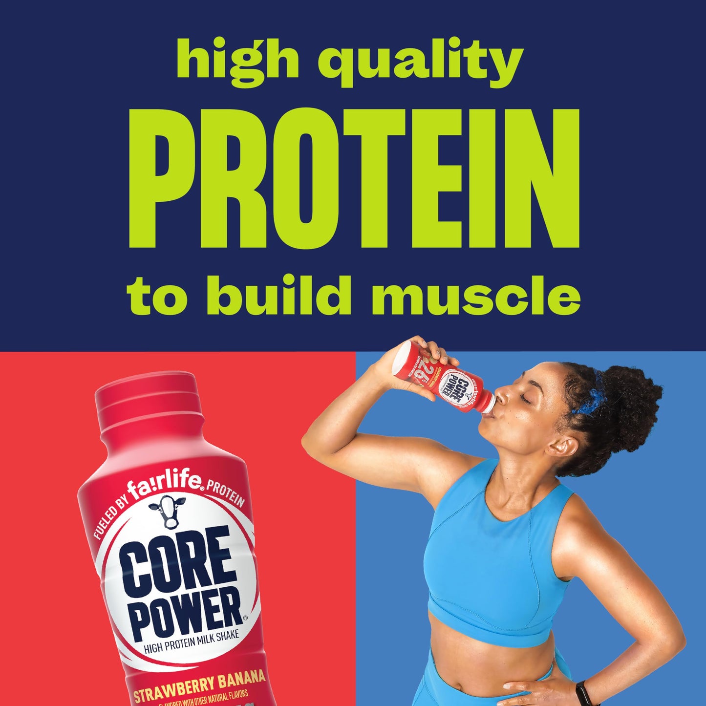 Core Power High Protein (26g) Shake Strawberry Banana 14 fl oz