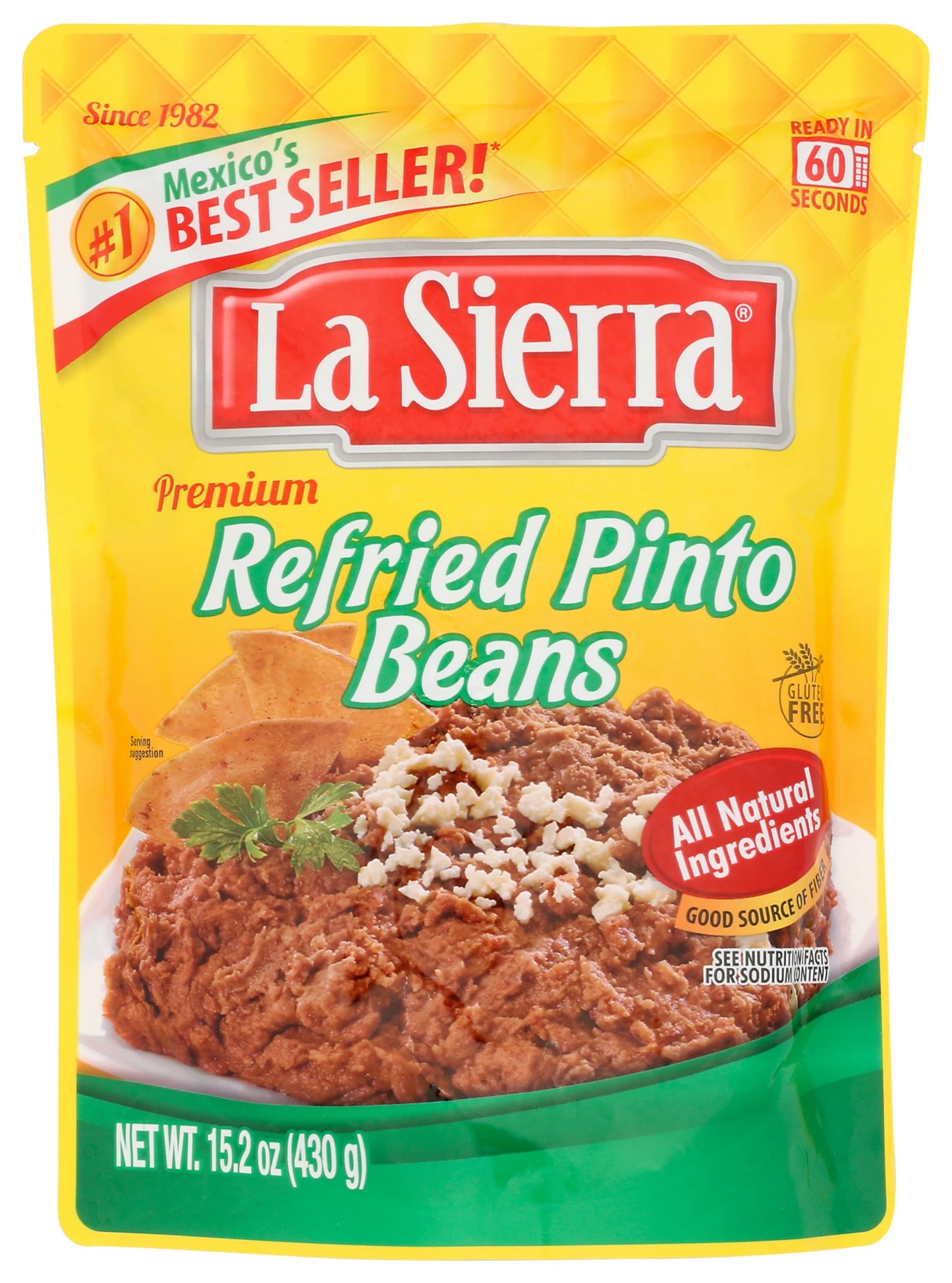 BEANS PINTO REFRIED POUCH