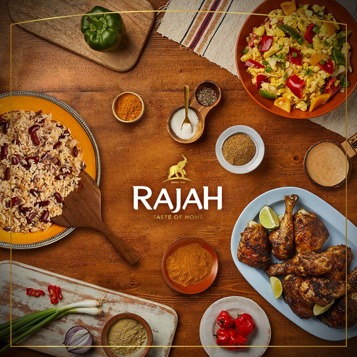 Rajah Mild Madras Curry Powder 100g
