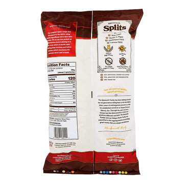 UNIQUE SNACKS Original Splits Pretzels, OU Kosher, Non-GMO, 16 Oz. Bags, Pack of 12, 1 Pound
