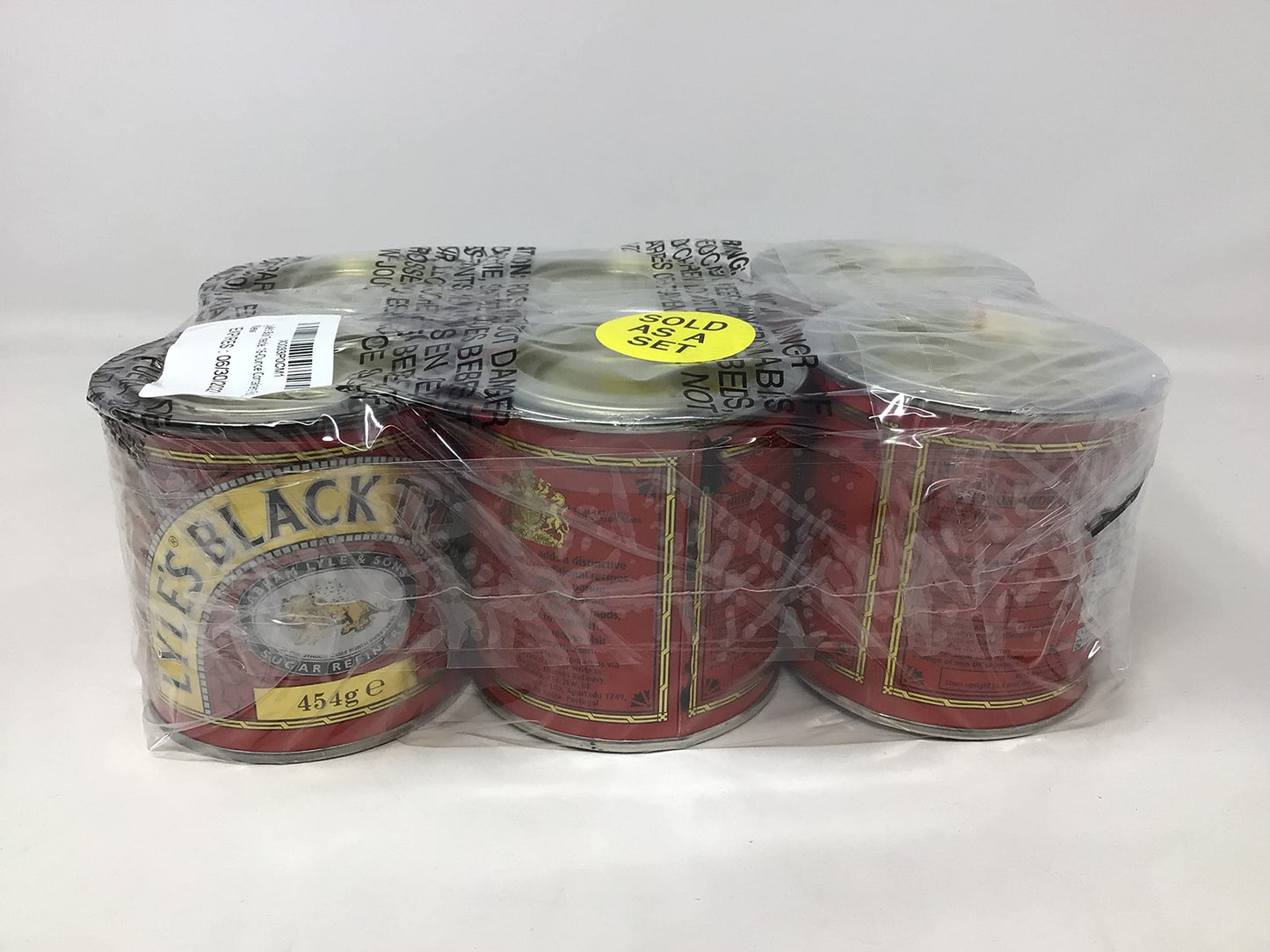 Lyles Black Treacle, 16-Ounce Containers, Pack of 6, 1 Pound