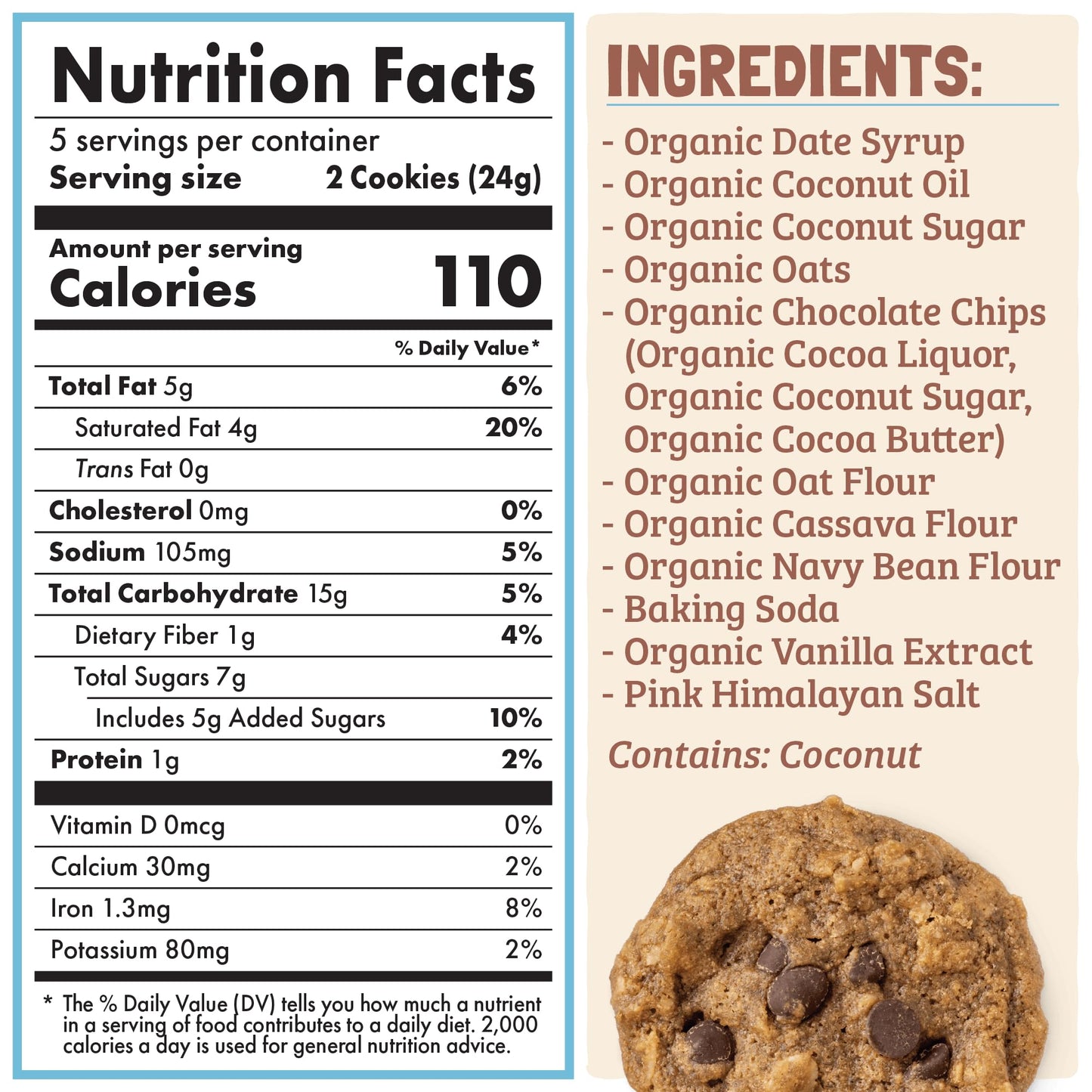 Skout Organic Oatmeal Chocolate Soft Baked Cookies (3 Pack) | Soft Baked Cookies | Plant-Based | Vegan | Gluten, Dairy, & Soy Fr
