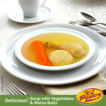 Kosher Matza Ball Chicken Soup & Vegetables, Chometz Not For Passover, Mre Meat Meals Ready To Eat, Shabbos Food (12 Pack) Prepa