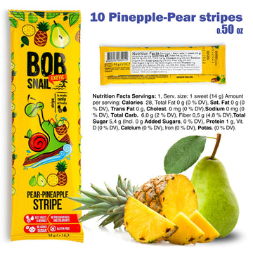 Healthy Snacks Variety Pack For Adults And Kids - 30 Gluten Free Fruit Strips With Dried Cherry Pear Pineapple Persimmon Apple -