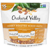 Orchard Valley Harvest Honey Roasted Mixed Nuts, 1 Ounce Bags (Pack of 15), Almonds, Peanuts, Pecans, and Cashews, Gluten Free,