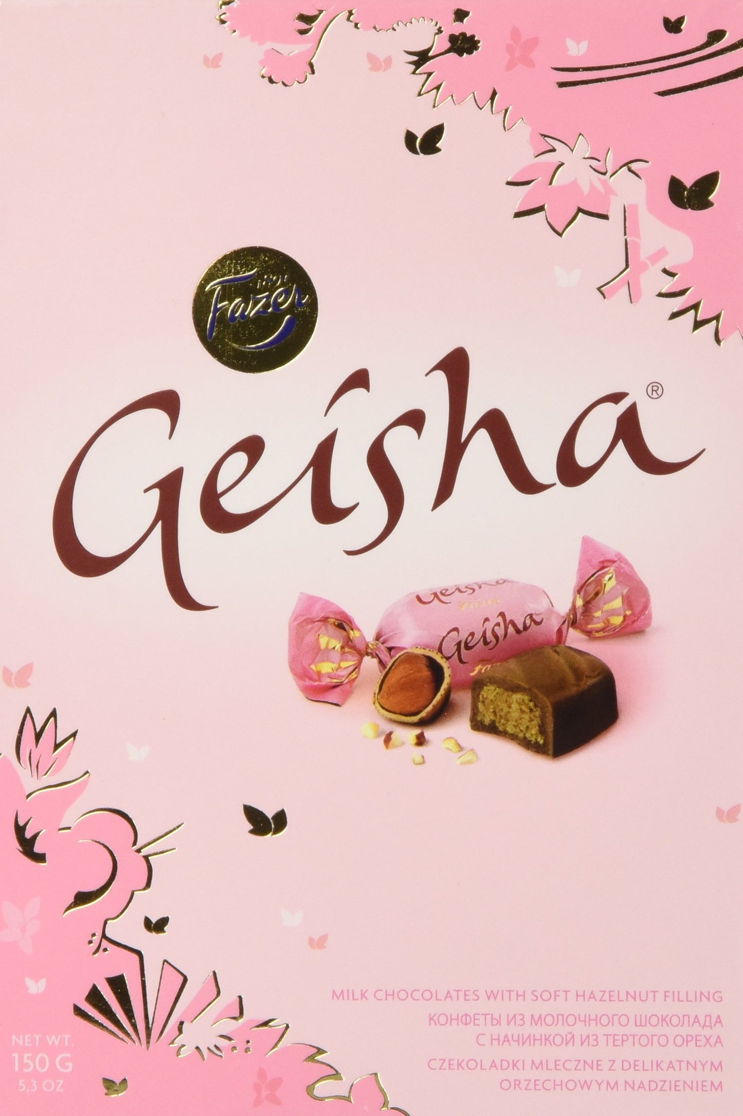 Fazer Geisha Milk Chocolate with Hazelnut Filling Box