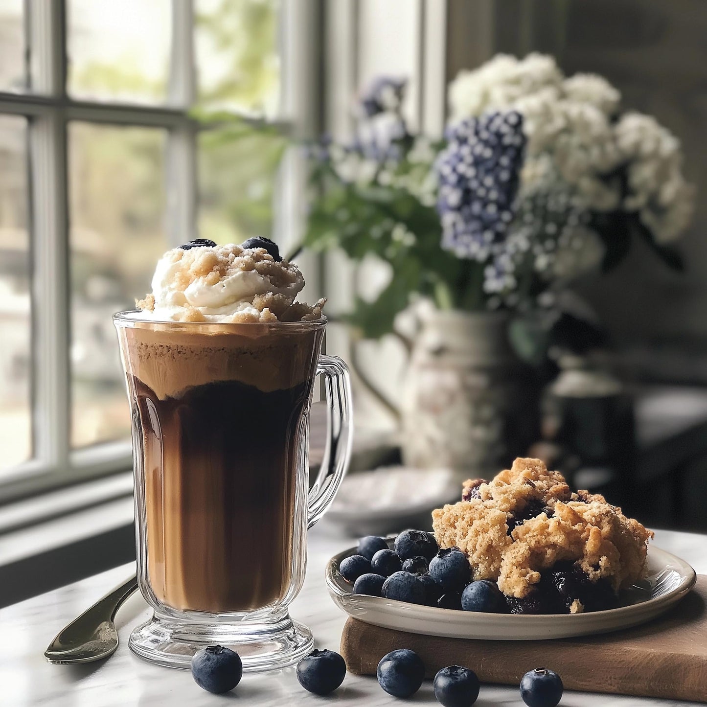 Jordans Skinny Syrups Blueberry Cobbler Coffee Syrup, Sugar Free, Zero Calorie, 25.4 Fl Oz, Gluten Free, Keto Friendly