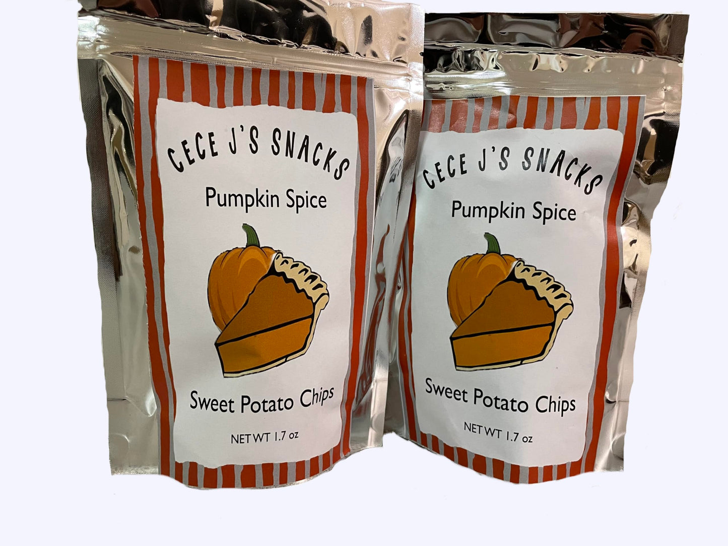 Pumpkin Spice Sweet Potato Chips