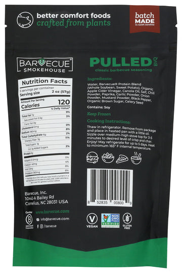 Barvecue Plant Based Pulled Bvq, 10 Oz