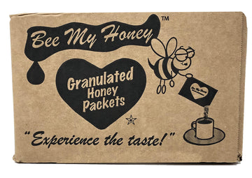 Corim Bee My Honey Pure Granulated Honey Packets, 300 Individual Packets, 29.4 Ounce - Natural Sweetener for Coffee & Tea
