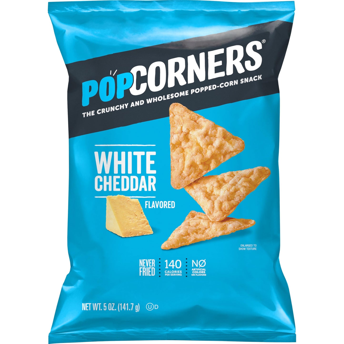 POPCORNERS Original Cheddar, Popped Corn Chips (5oz)