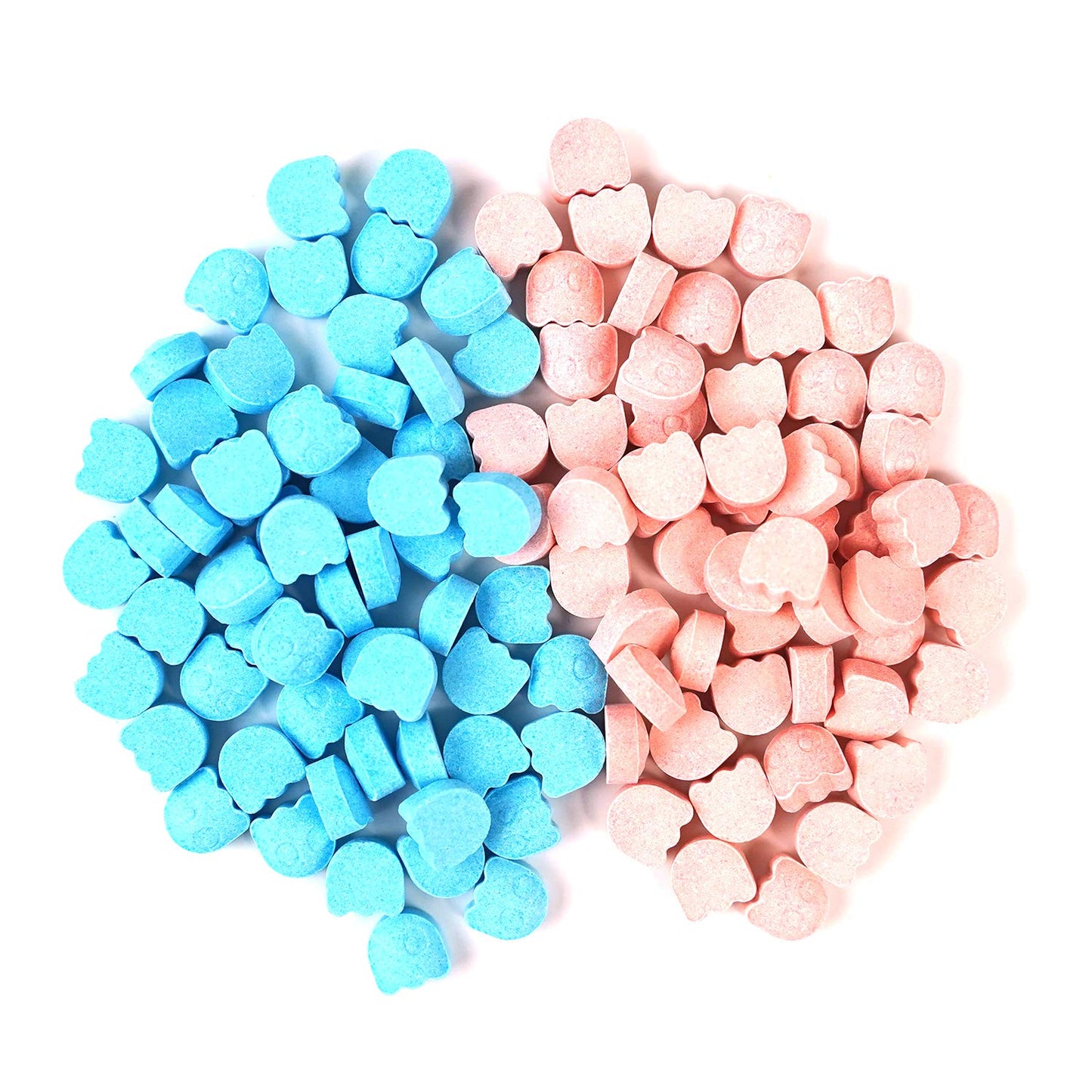 Pacman Ghost Sours (2 Pack) Cherry And Blue Raspberry Ghost Shaped Candies With 2 Gosutoys Stickers