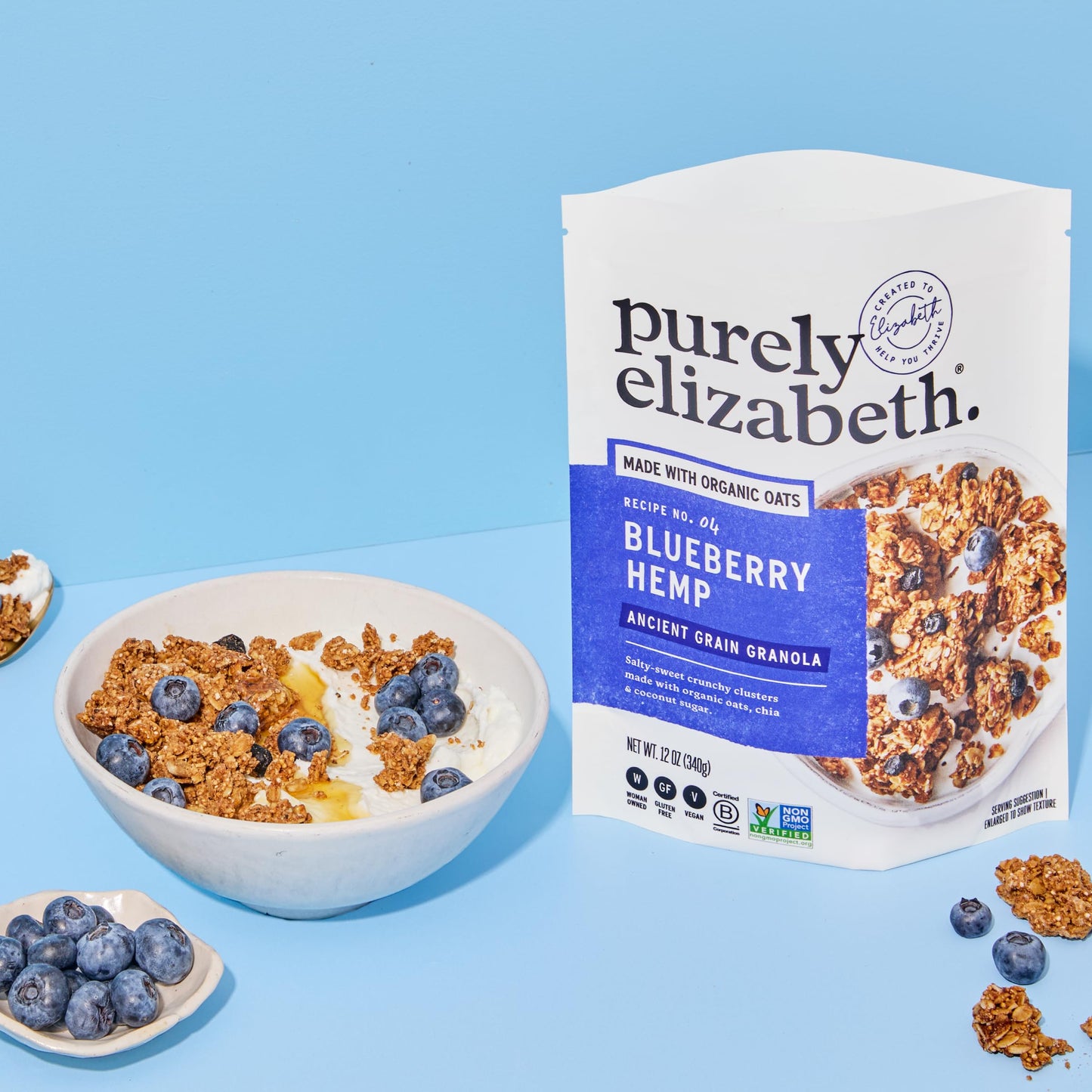 Purely Elizabeth Aancient Grain Granola Best Sellers Variety Pack, Made with Organic Oats and Ancient Grains, Gluten-Free, Non-G