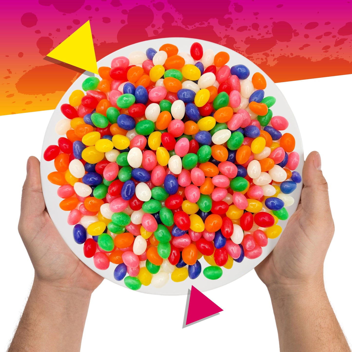 Classic Jelly Beans Candy Assorted Fruit Flavors (2 Pound Bag)