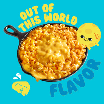 Cheesy Ramen - Mac & Cheese Meets Ramen | Cheddar & Mascarpone | Stir-Fry Style | 3.88 oz (Pack of 4)