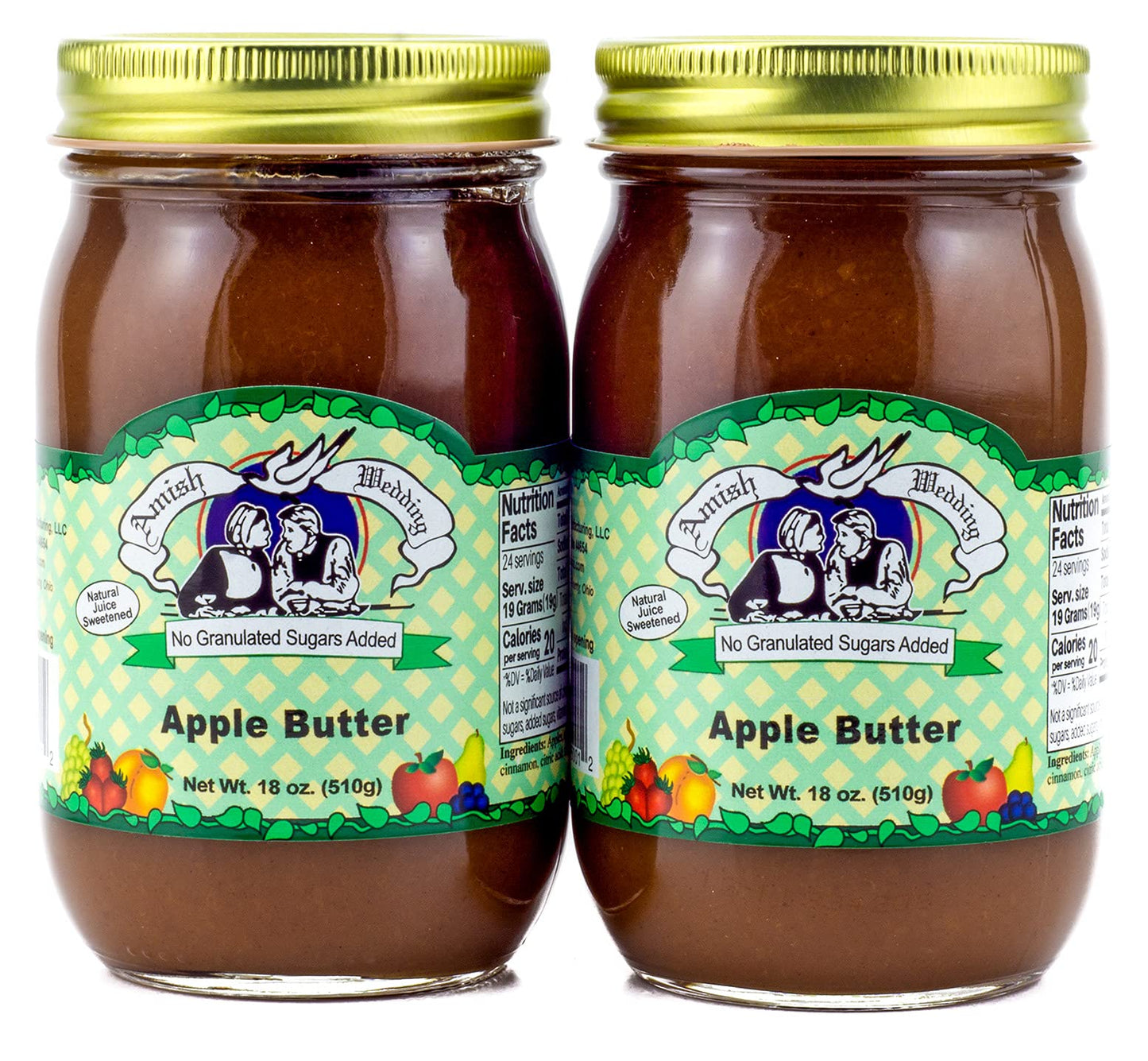 Amish Wedding All Natural Sugarless Apple Butter