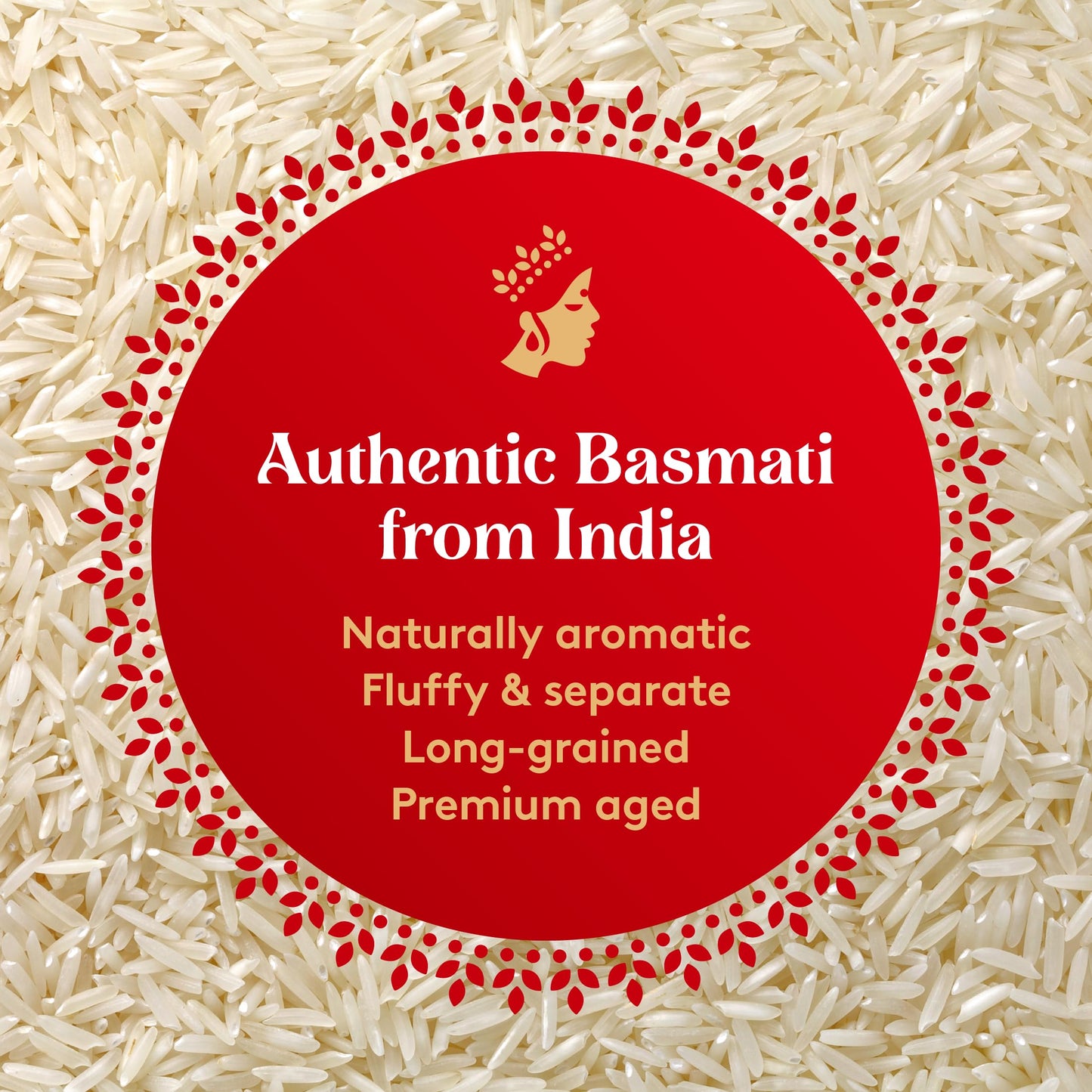 Royal Basmati Rice - Authentic Long Grain White Basmati Rice - 5 lb (2 Bags)