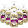 Al Dente Basil Fettuccine - All-Natural Hand-Crafted Egg Pasta - Delicious And Versatile - Traditional Noodles Made With Cage-Free Eggs Semolina and Basil 12oz Bags (Pack of 6)