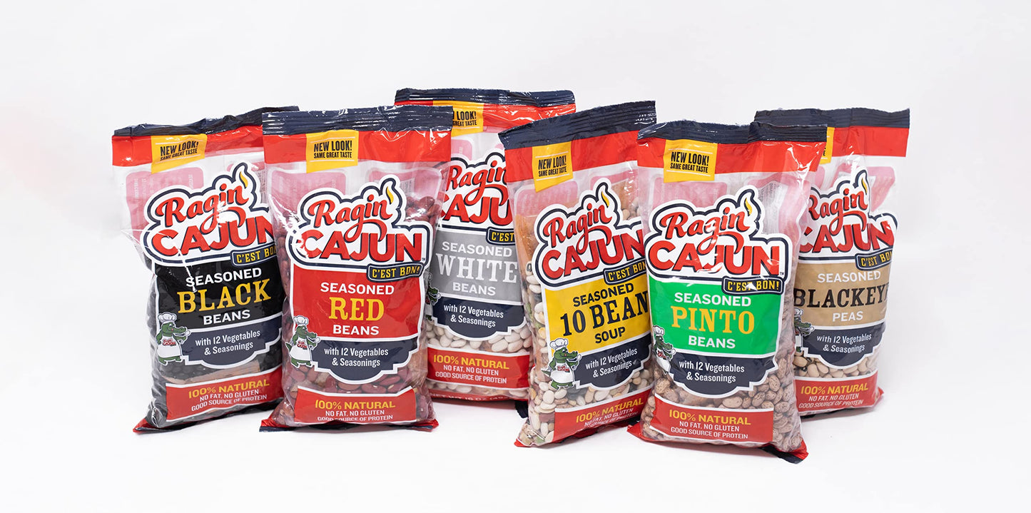 Seasoned Pito Beans 16 Oz Ragin Cajun (Pack Of 1)