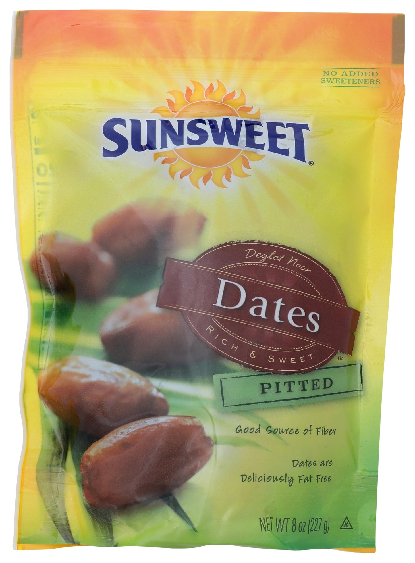 Sunsweet Pitted Dates, Rich and Sweet, 8 Ounce