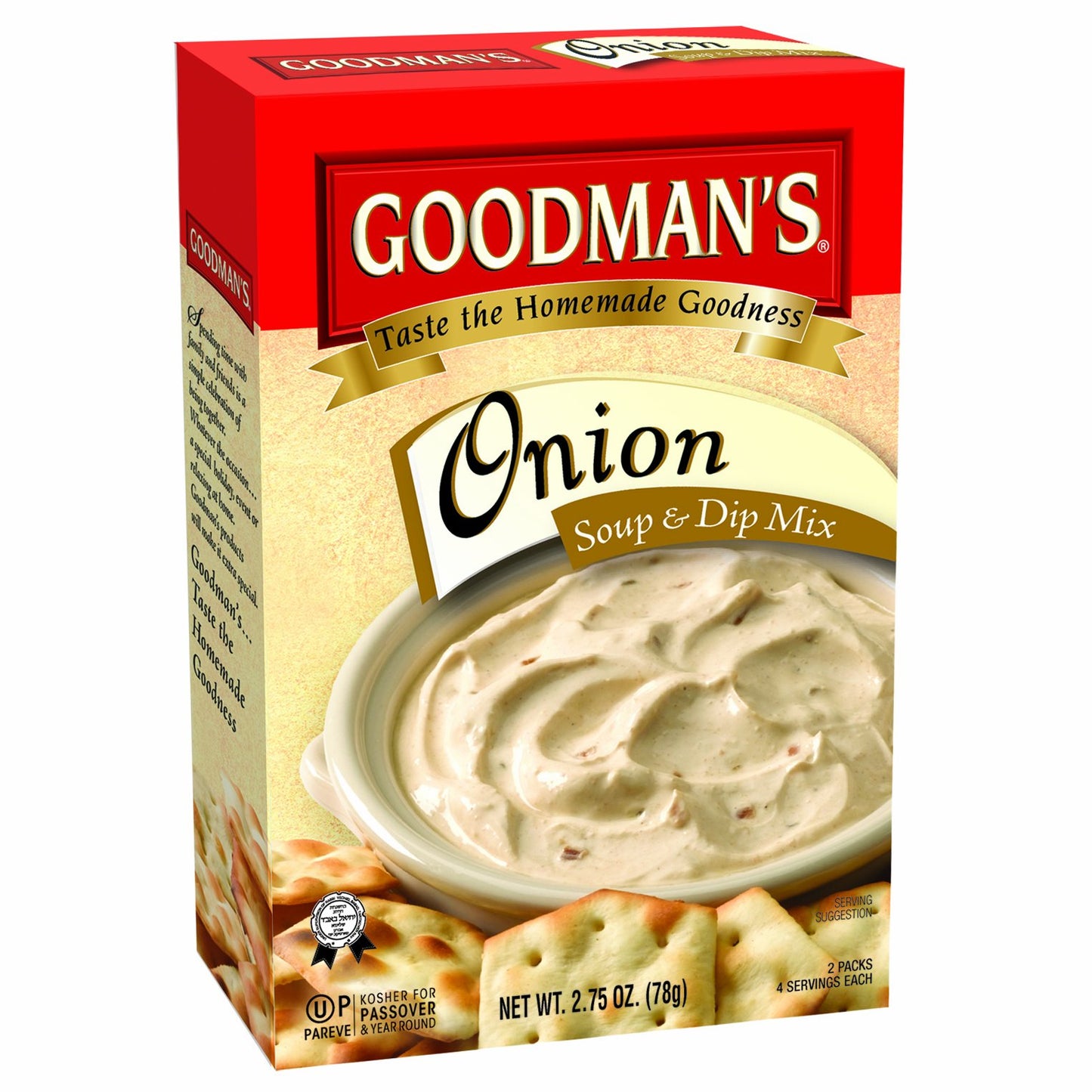 Goodmans Mix Soup & Dip Onion, 2.75 oz