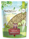 Food to Live Canadian Hemp Seeds - Raw Hulled & Shelled, Vegan Superfood, 2 Pounds