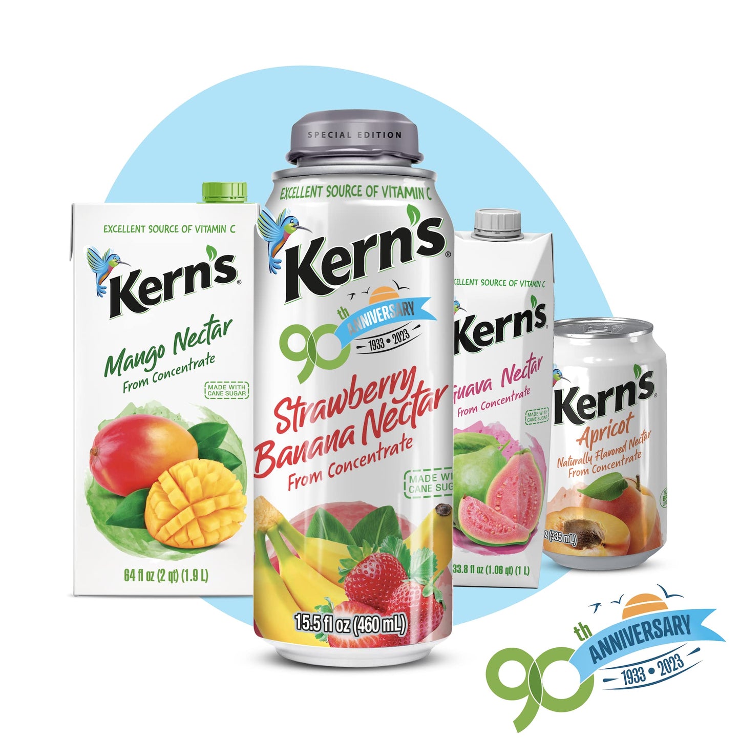 Kerns Guanabana Nectar, 11.3 Fl Oz, Pack of 24, Refreshing Tropical Drink