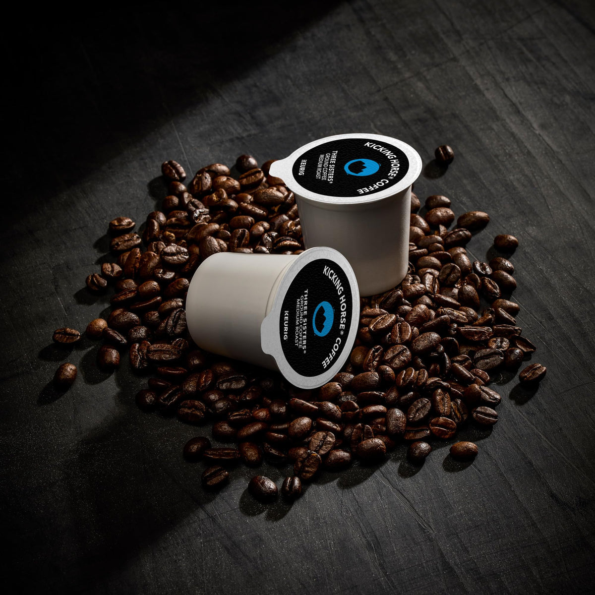 Kicking Horse Coffee Single Serve K-Cup Pods Medium Roast 10 Count Box