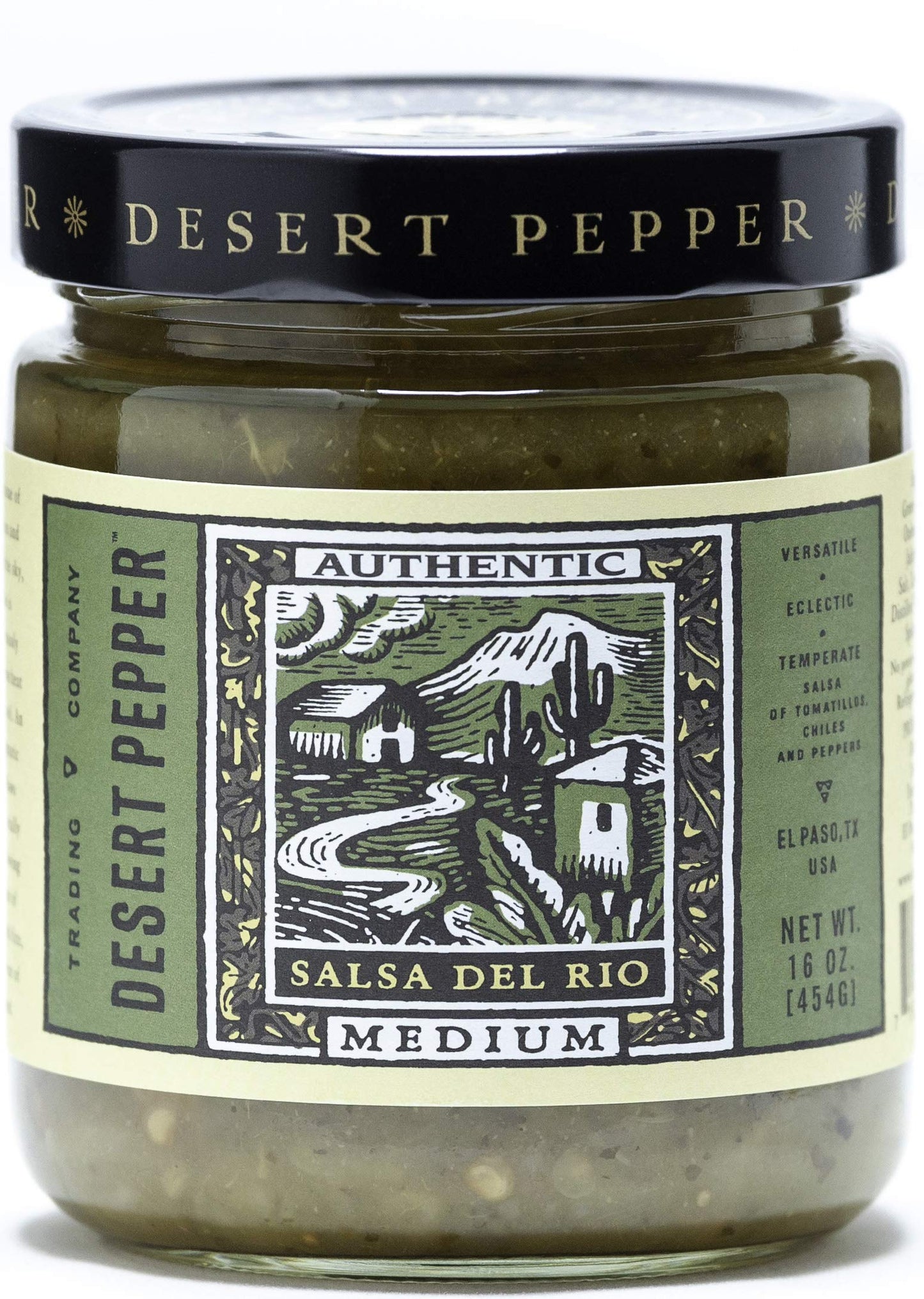 Desert Pepper Salsa Del Rio, Medium, 16-Ounce (1 Pack)