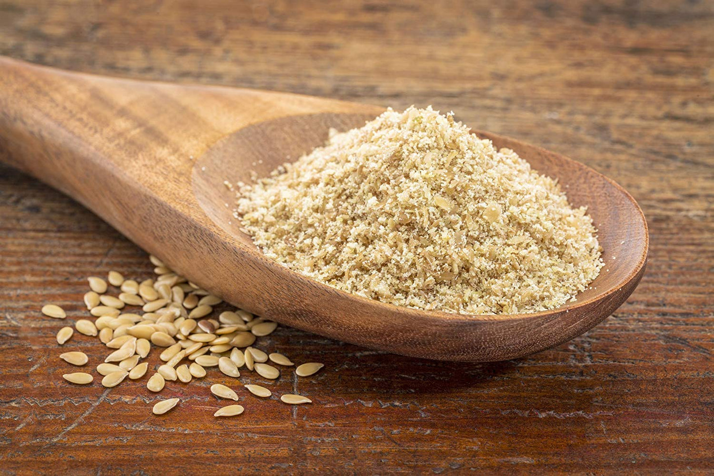 Food to Live Organic Golden Flax Seeds, Whole Raw, Non-GMO, Vegan, 8 Ounces